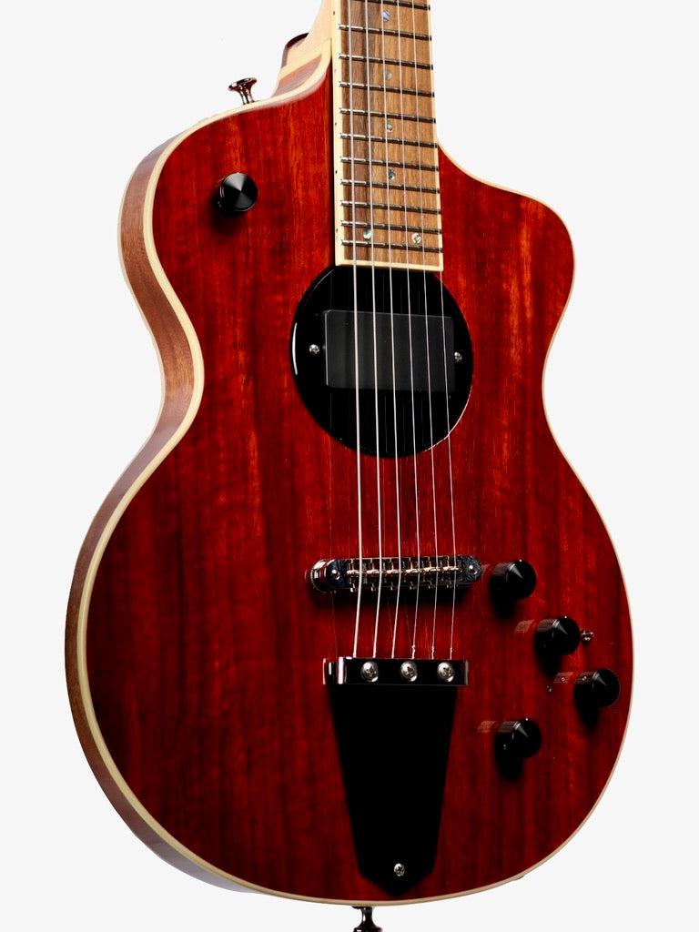 Rick Turner Model 1 Deluxe Custom Padauk with Full Electronics Package #5801 - Rick Turner Guitars - Heartbreaker Guitars