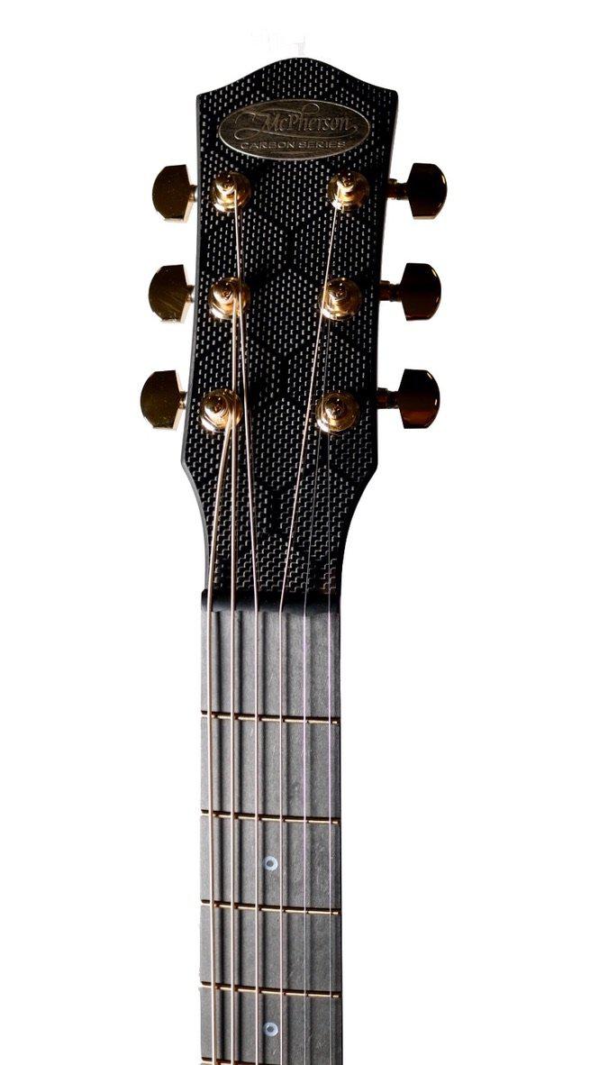McPherson Carbon Fiber Sable Honeycomb Finish with Gold Hardware #11255 - McPherson Guitars - Heartbreaker Guitars