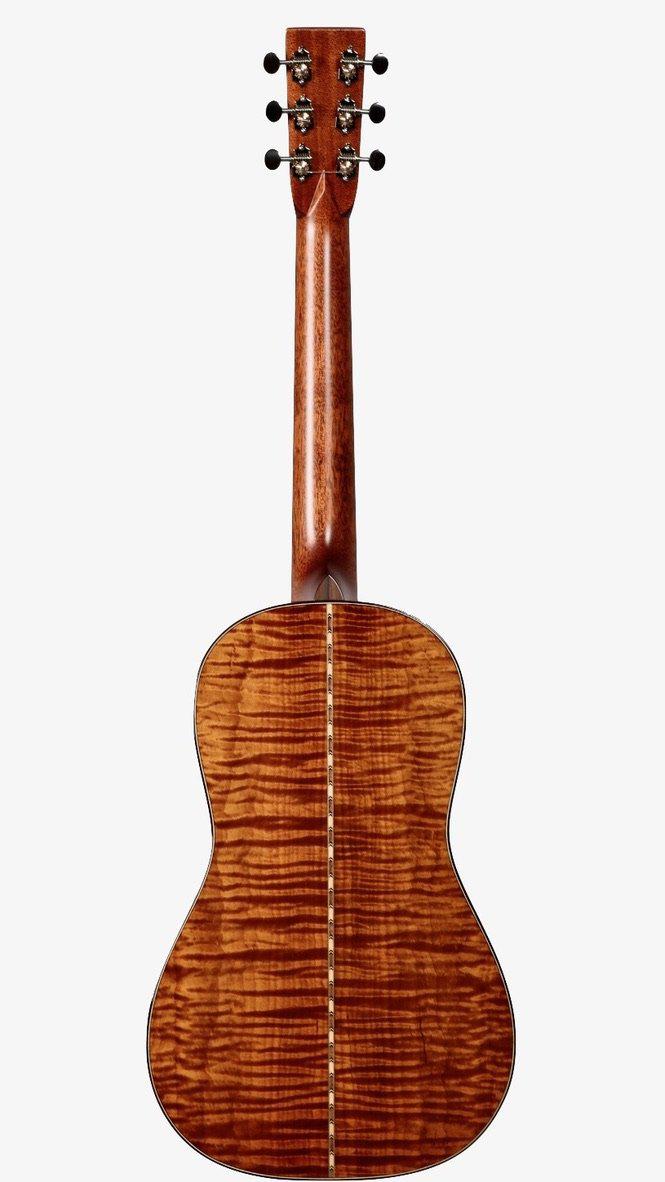Bourgeois Victorian Piccolo Parlor Aged Tone Swiss Spruce / Aged Tone Curly Maple #9305 - Bourgeois Guitars - Heartbreaker Guitars