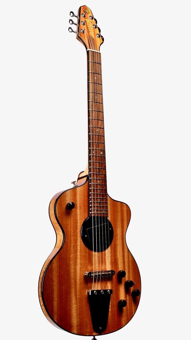 Rick Turner Model 1 Deluxe Natural Finish with Full Electronics Package #5789 - Rick Turner Guitars - Heartbreaker Guitars