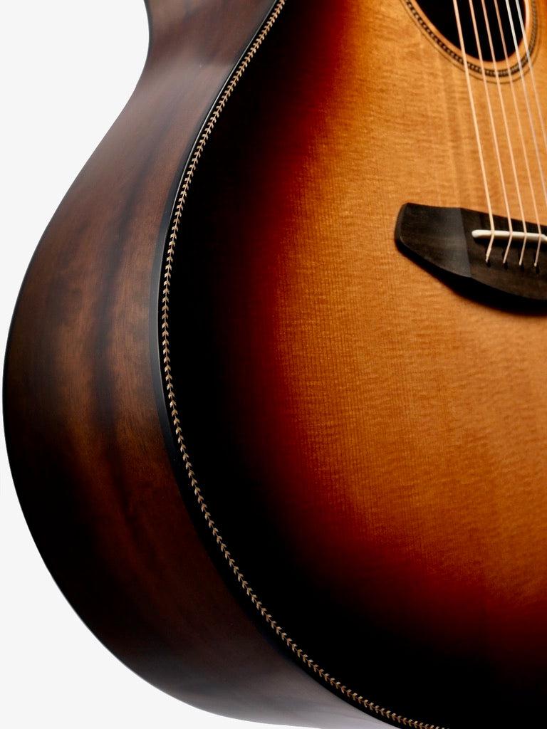 Breedlove Oregon Concert CE Whiskey Burst Sitka Spruce / Myrtlewood #28127 - Breedlove Guitars - Heartbreaker Guitars