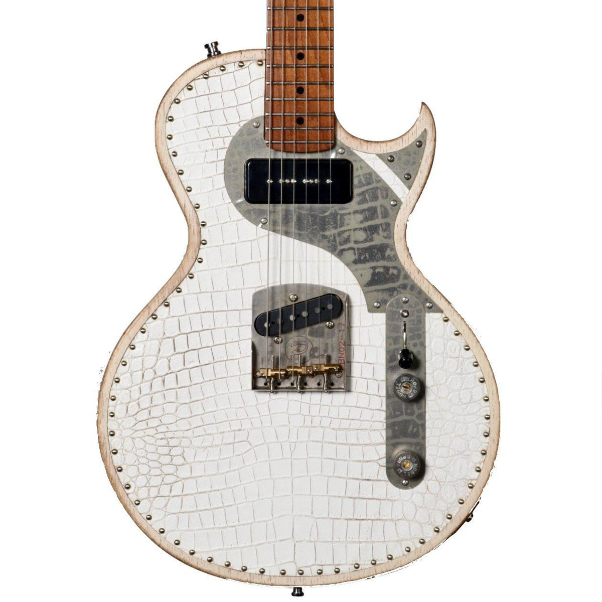 Paoletti Richard Fortus Signature Model White Leather #77220 - Paoletti - Heartbreaker Guitars