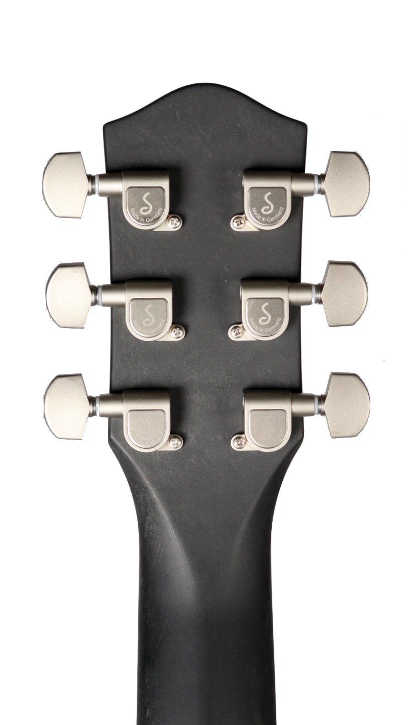 McPherson Carbon Fiber Touring Honeycomb Orange with Satin Pearl Hardware #10838 - McPherson Guitars - Heartbreaker Guitars