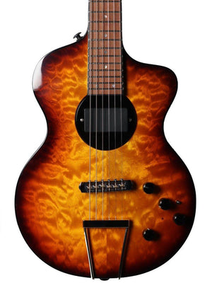 Rick Turner Model 1 Deluxe Lindsey Buckingham Quilted Maple / Mahogany #5576 - Rick Turner Guitars - Heartbreaker Guitars