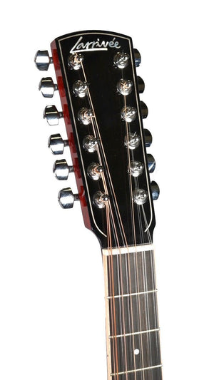Larrivee C-09 Tea Burst 12 String Canadian Spruce / Flamed Maple #134353 - Larrivee Guitars - Heartbreaker Guitars