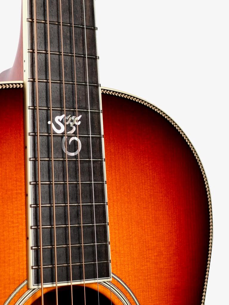 Santa Cruz 00 Eric Skye Custom Sunburst Adirondack / Cocobolo #1181 - Santa Cruz Guitar Company - Heartbreaker Guitars