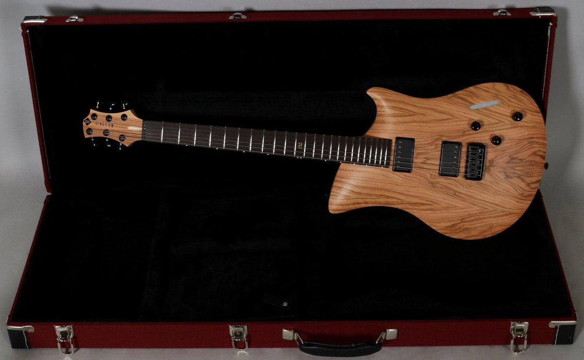 Relish Olive Jane Custom Black Hardware with Pick Up Swapping - Relish Guitars - Heartbreaker Guitars