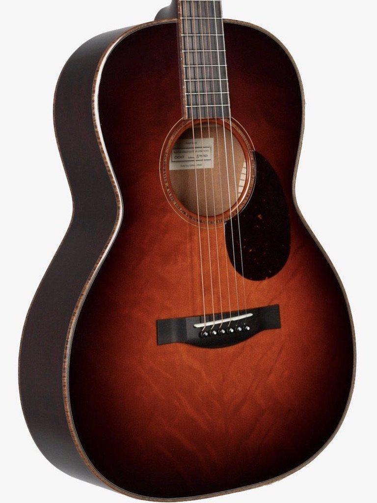 Santa Cruz 000 Custom Dark Burst Bear Claw Sitka Spruce / South American Mahogany #5770 - Santa Cruz Guitar Company - Heartbreaker Guitars