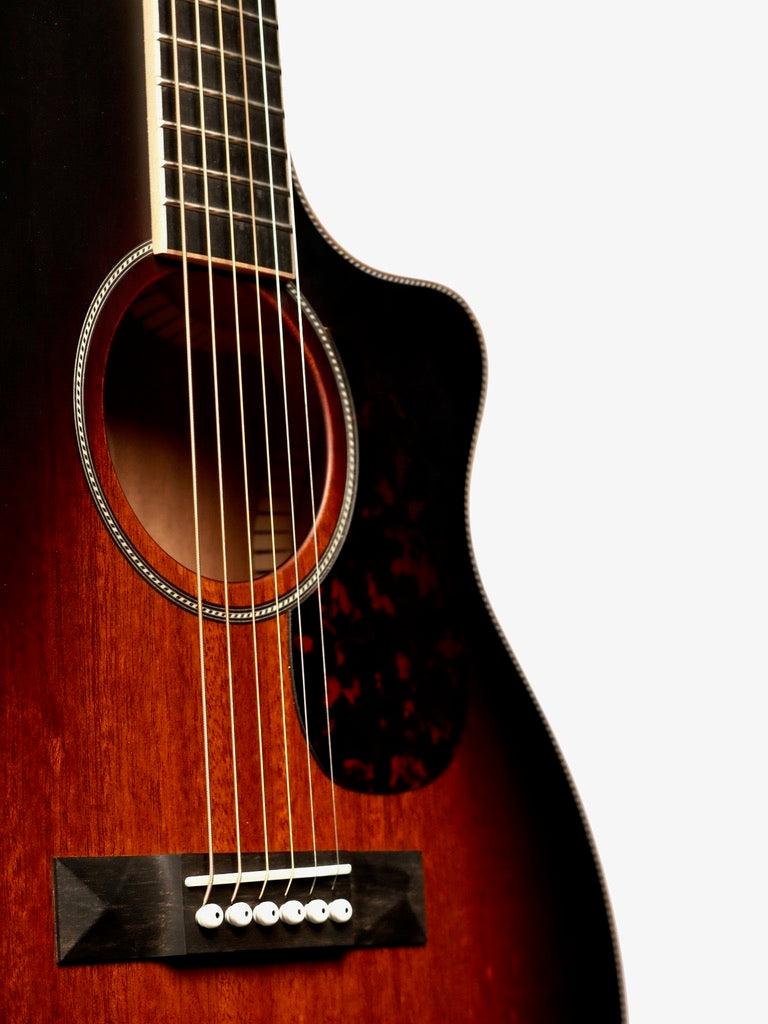 Larrivee OMV-40 All Mahogany Tobacco Sunburst #136924 - Larrivee Guitars - Heartbreaker Guitars