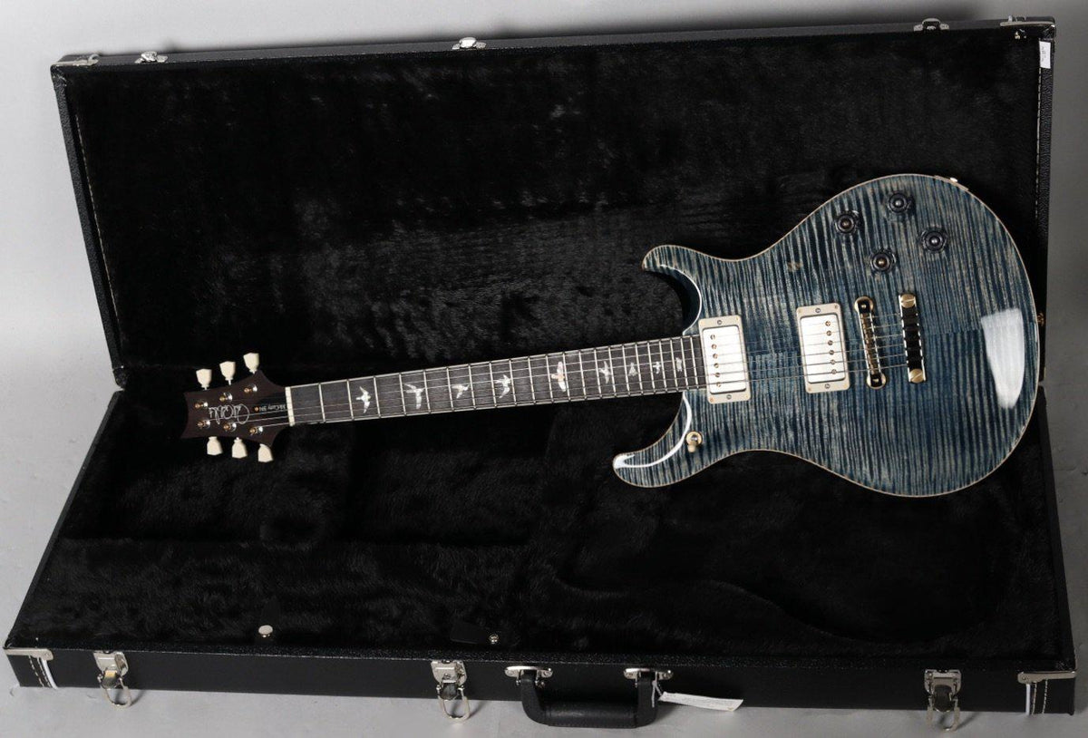 PRS McCarty 594 Faded Whale Blue 10 Top Pattern Vintage Hybrid Package 2020 #301196 - Paul Reed Smith Guitars - Heartbreaker Guitars