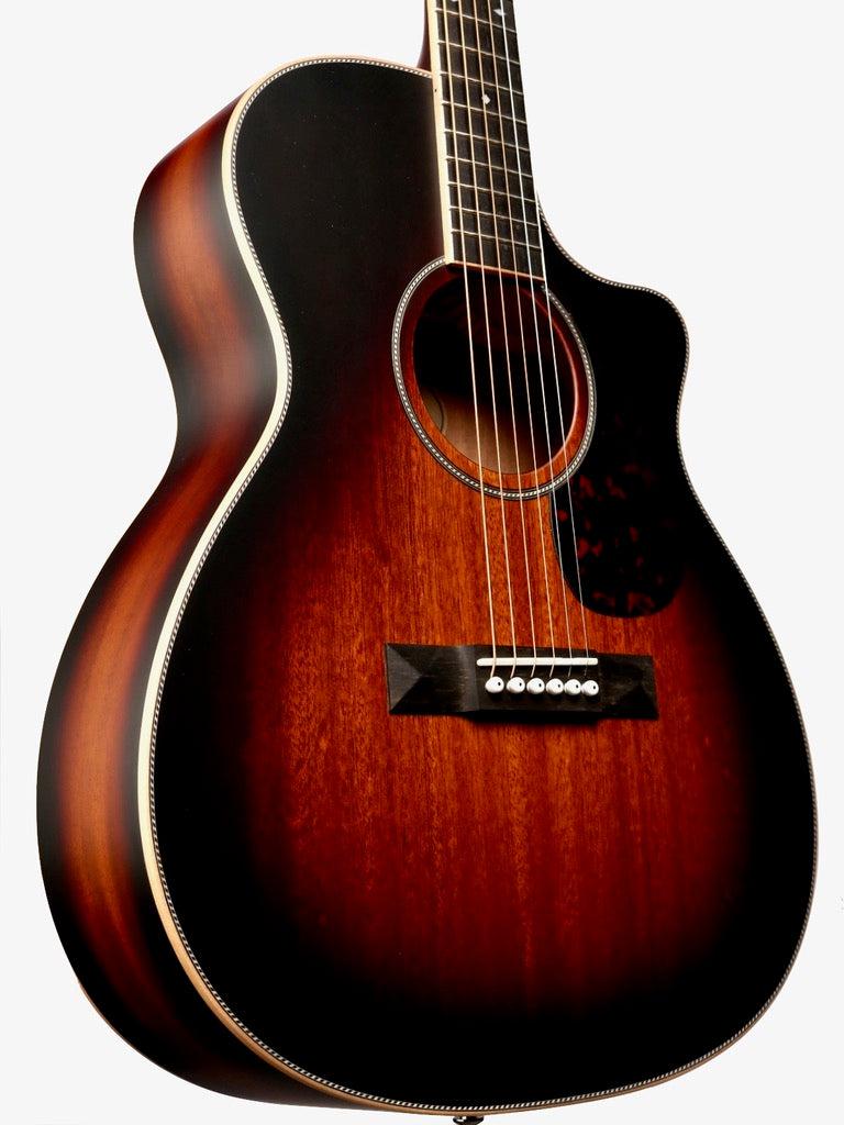 Larrivee OMV-40 All Mahogany Tobacco Sunburst #136924 - Larrivee Guitars - Heartbreaker Guitars