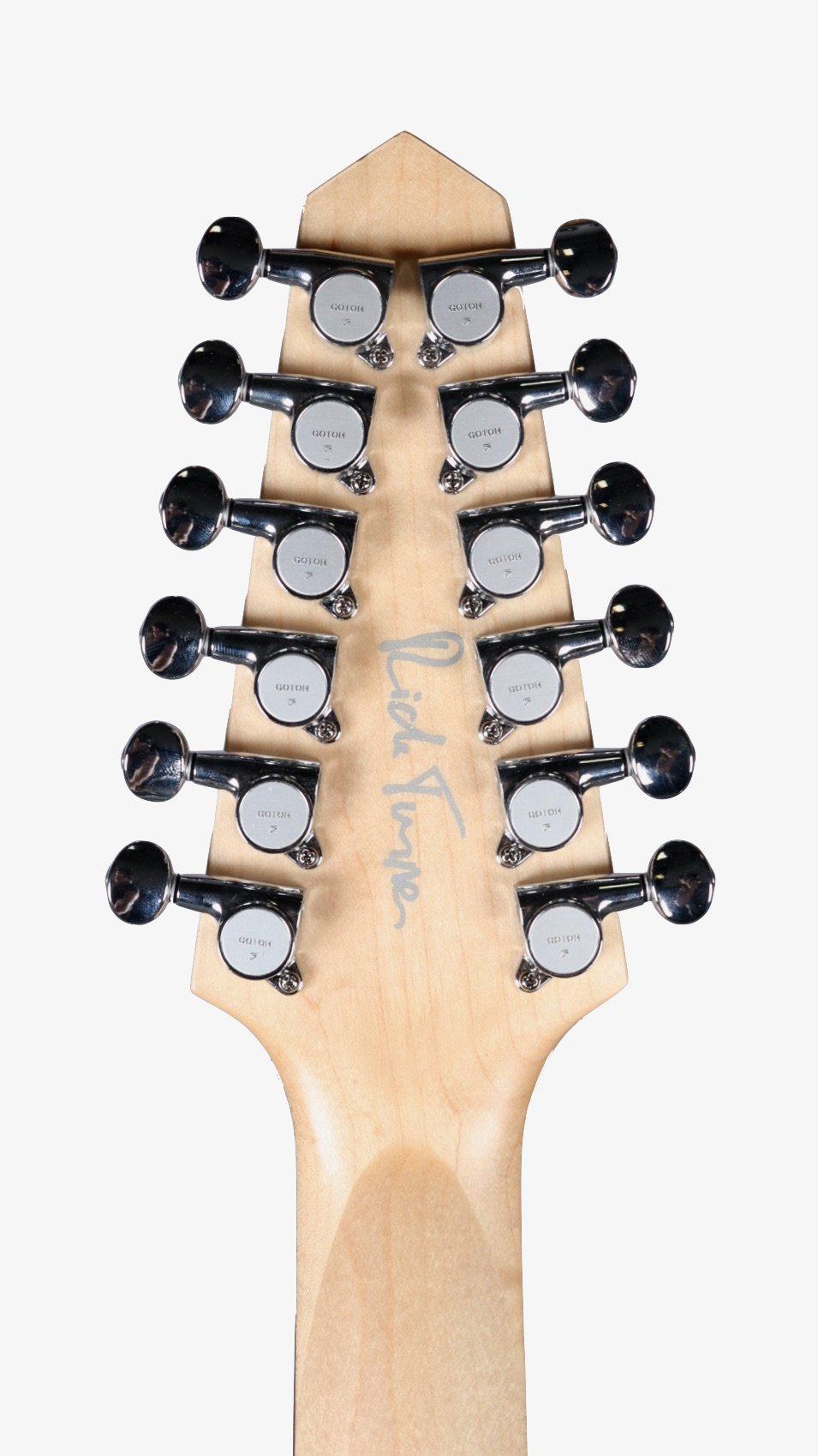 Renaissance RS12 Curly Redwood / Indian Rosewood #5533 - Rick Turner Guitars - Heartbreaker Guitars