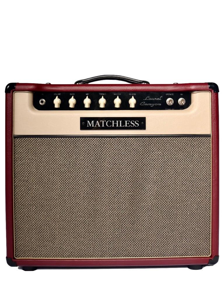 Matchless Laurel Canyon Reverb Custom Burgundy #V00179 - Matchless Amplifiers - Heartbreaker Guitars