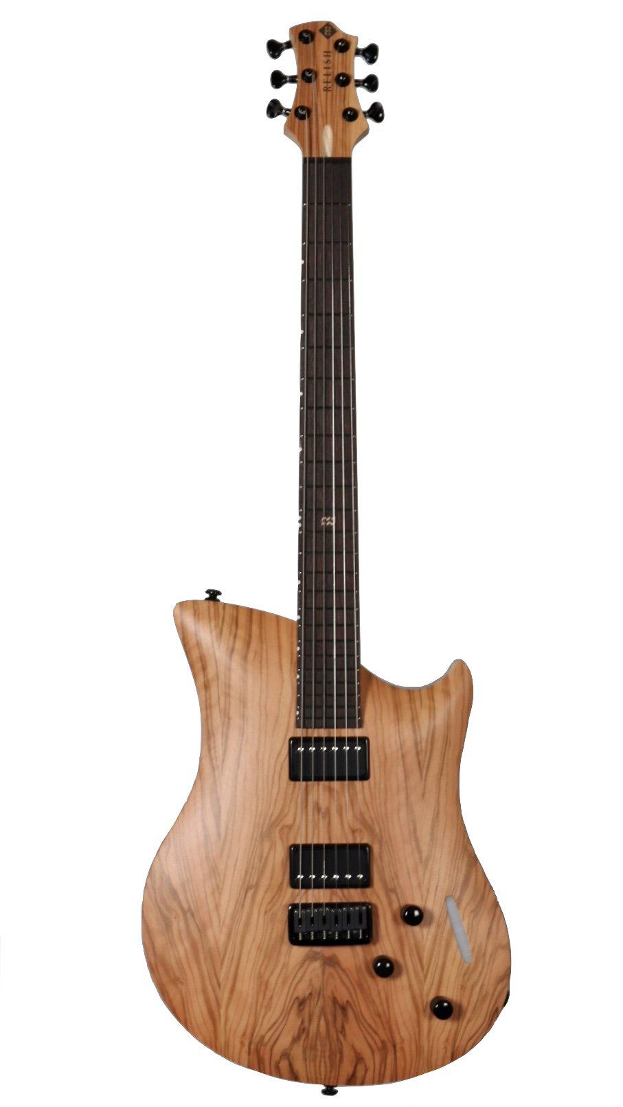 Relish Olive Jane Custom Black Hardware with Pick Up Swapping - Relish Guitars - Heartbreaker Guitars