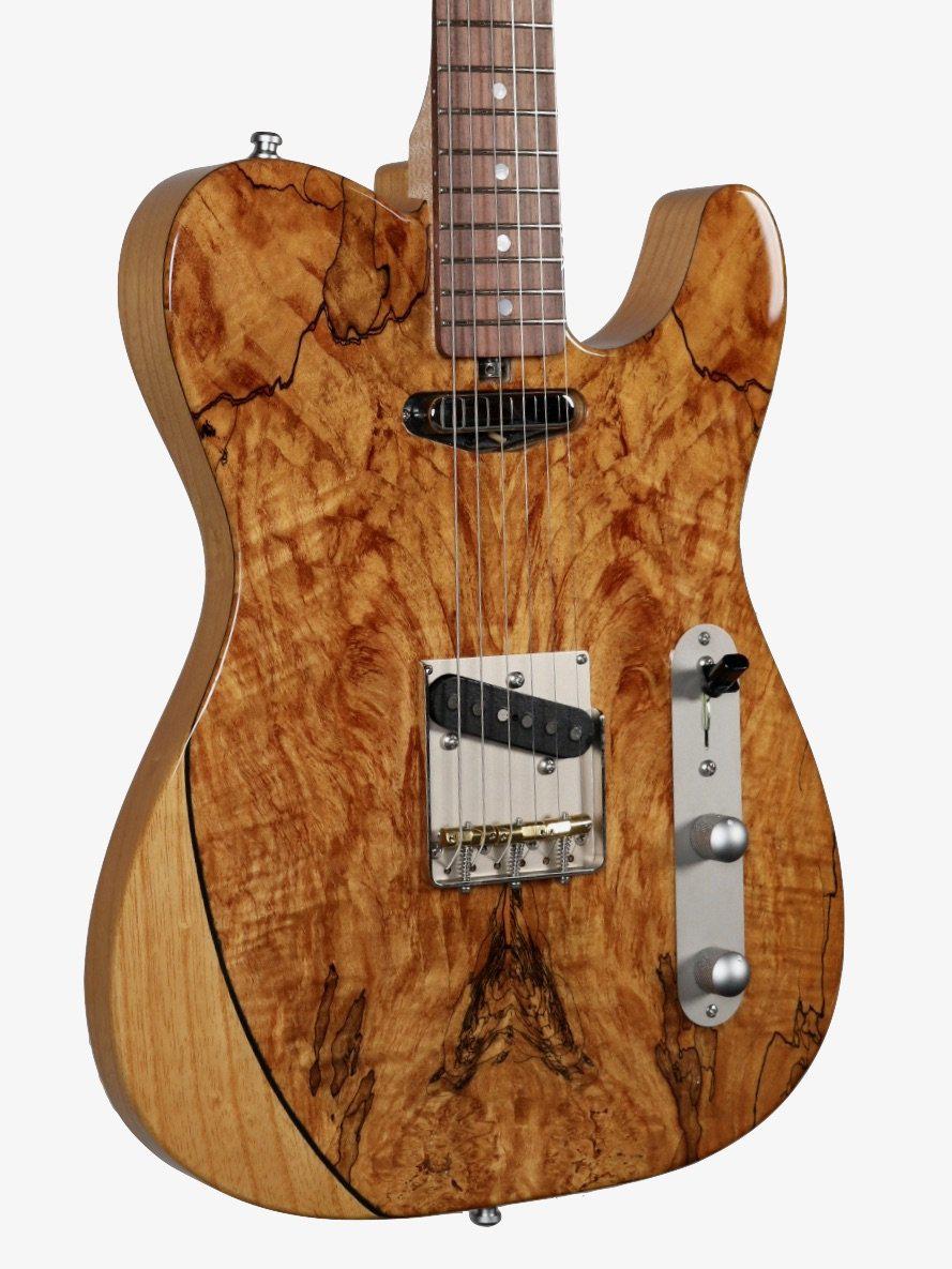 Larrivee Baker-T Spalted Maple / Swamp Ash Natural Finish #135005 - Larrivee Guitars - Heartbreaker Guitars