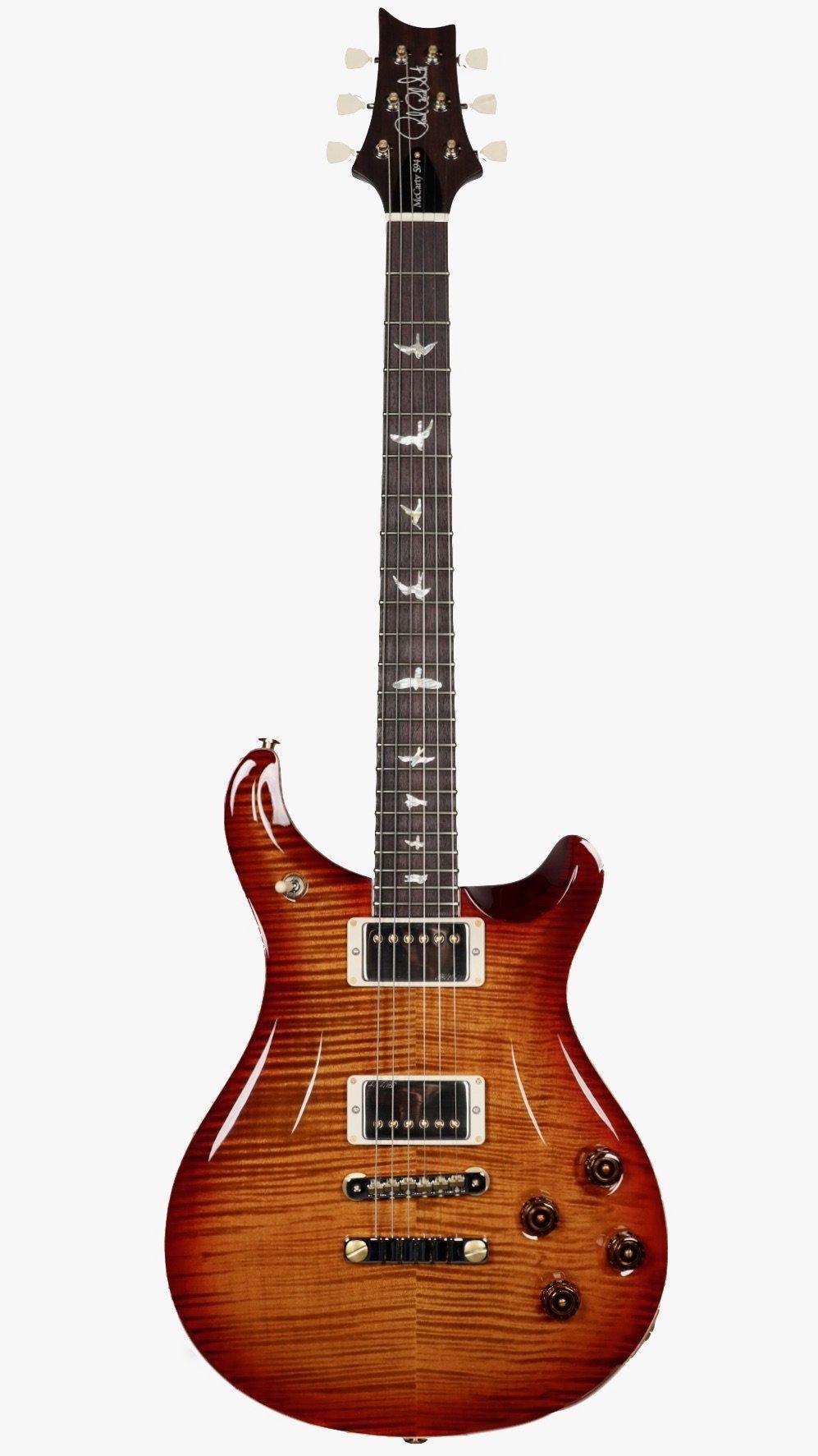 PRS McCarty 594 Dark Cherry Burst 10 Top Pattern Vintage Hybrid Package 2020 #308623 - Paul Reed Smith Guitars - Heartbreaker Guitars