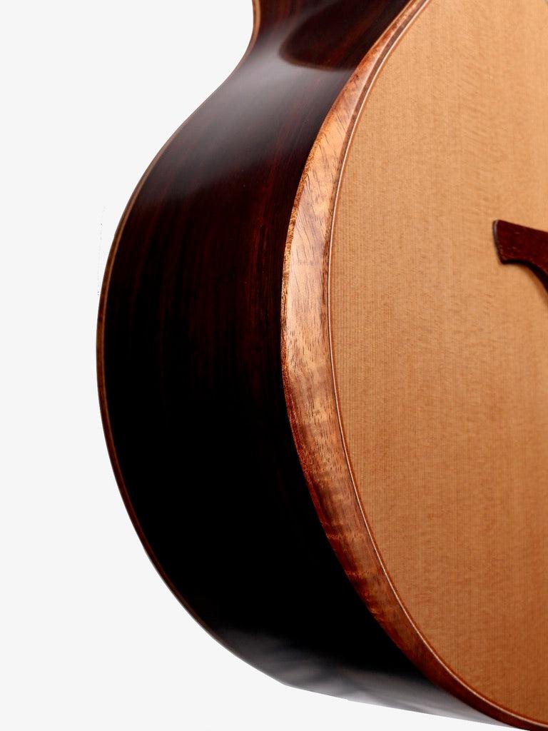 Lowden S50J Nylon Jazz with Soundbox Bevel Red Cedar / Indian Rosewood #26001 - Lowden Guitars - Heartbreaker Guitars