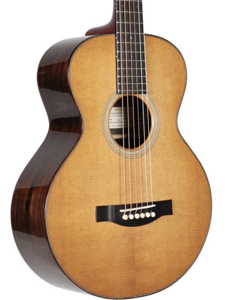 Santa Cruz Firefly Custom M.G. Cedar / M.G. Brazilian Rosewood #279 - Santa Cruz Guitar Company - Heartbreaker Guitars