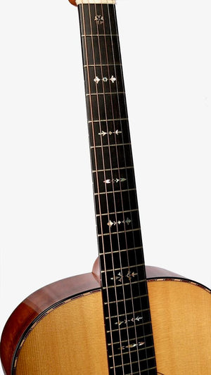 Bourgeois OMS Custom Italian Spruce / Master Grade Koa #8975 - Bourgeois Guitars - Heartbreaker Guitars