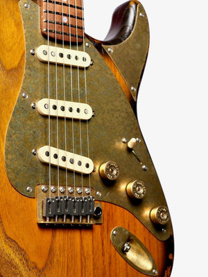 Paoletti Stratospheric Loft SSS 2T Sunburst #206423 - Paoletti - Heartbreaker Guitars