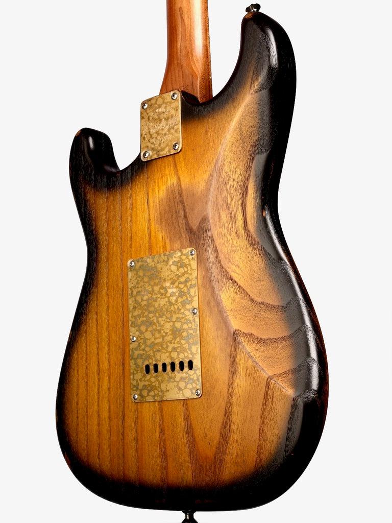 Paoletti Stratospheric Loft SSS 2T Sunburst #206423 - Paoletti - Heartbreaker Guitars