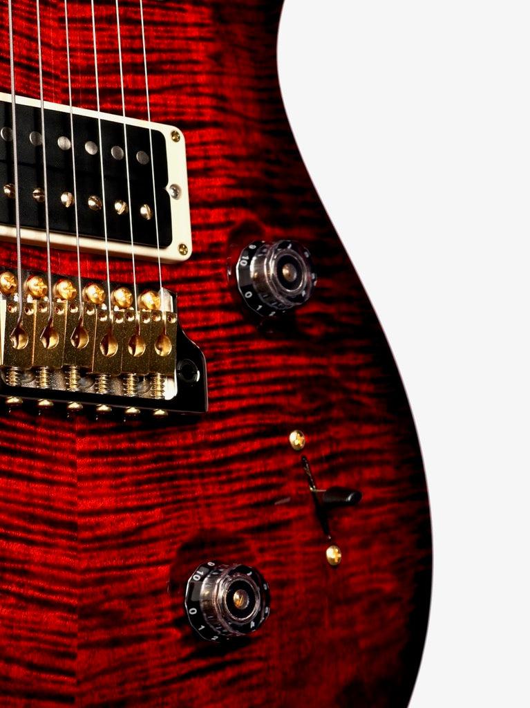【美品・動作確認】PRS SE Custom24 FireRed Burst PRS SE Custom 24 Fire Red Burst | The Music Zoo