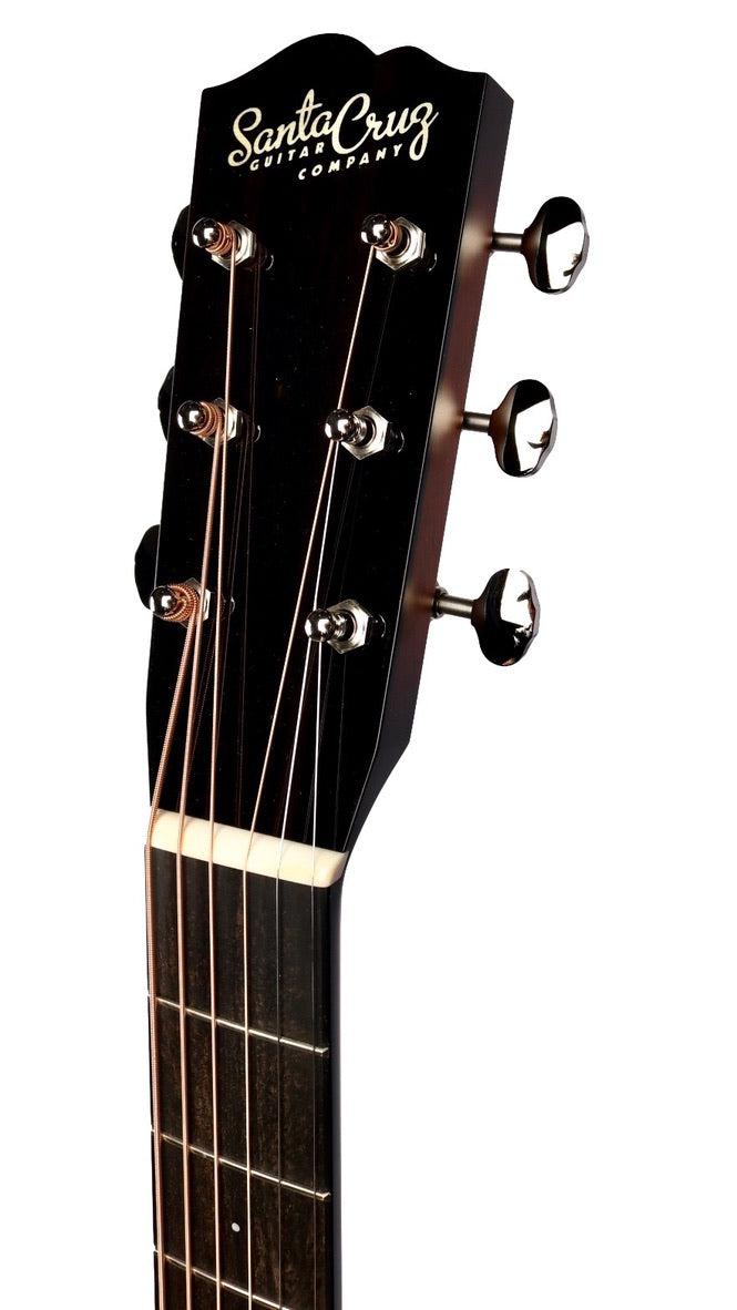 Santa Cruz OM All-Mahogany Dark Burst Custom #5977 - Santa Cruz Guitar Company - Heartbreaker Guitars