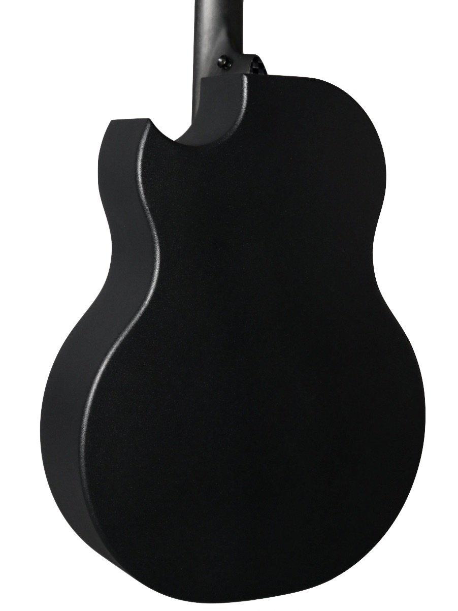 McPherson Carbon Fiber Sable Blackout Edition Basketweave with L.R. Baggs Element Pickup #11098 - McPherson Guitars - Heartbreaker Guitars