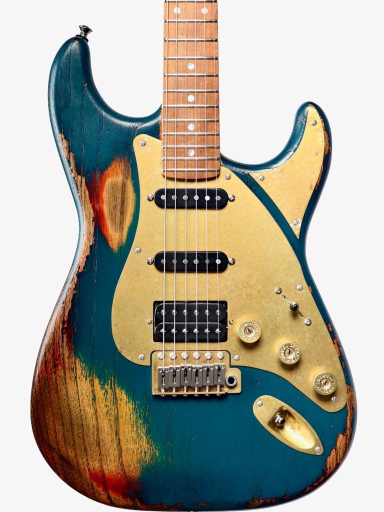 Paoletti Stratospheric Loft HSS Heavy Emerald #191222 - Paoletti - Heartbreaker Guitars