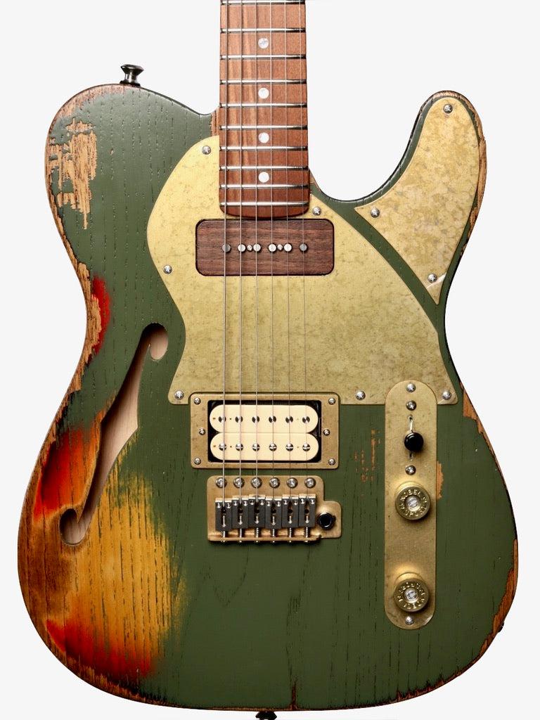 Paoletti Nancy Lounge HP90 Heavy Army Green #198822 - Paoletti - Heartbreaker Guitars