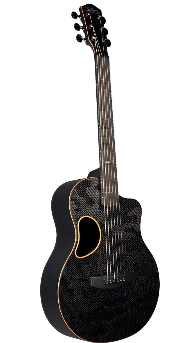 McPherson Carbon Fiber Blackout Touring Orange w/ Camo Finish #11461 - McPherson Guitars - Heartbreaker Guitars