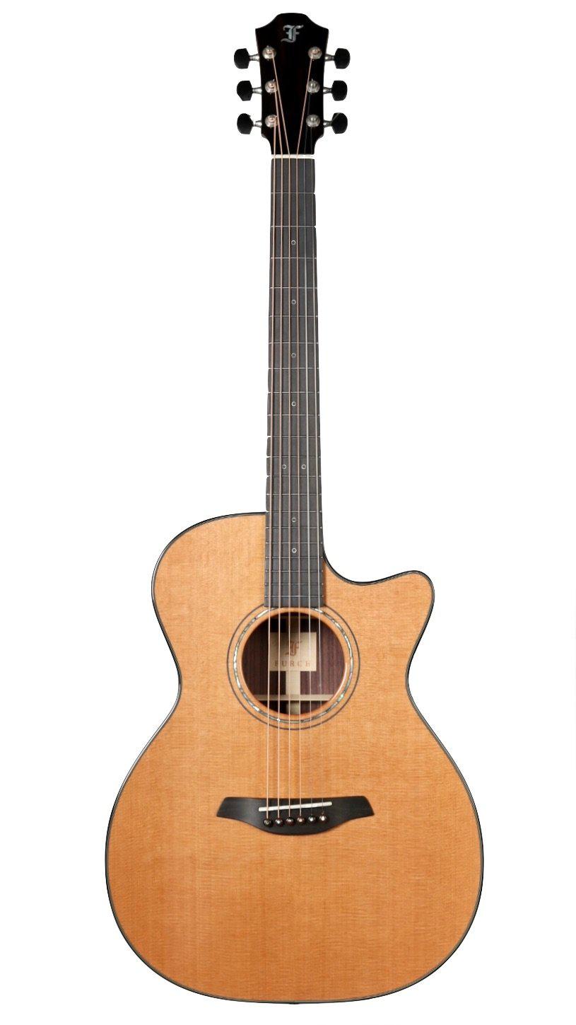 Furch OMc-CR Yellow Cedar over Rosewood Serial #90156