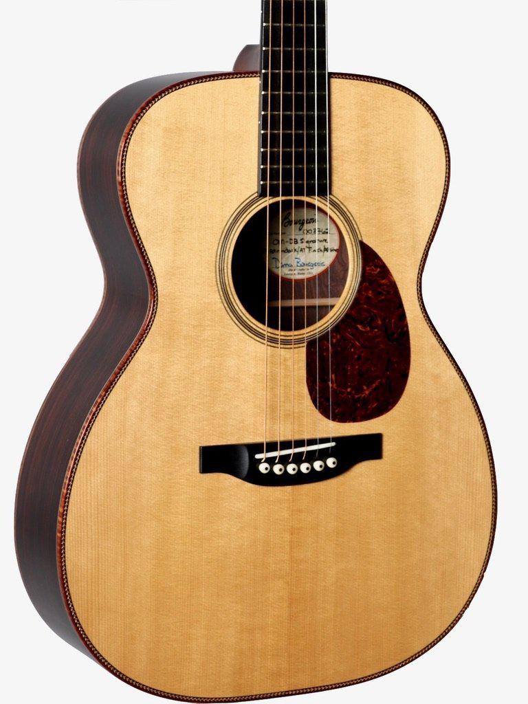 Bourgeois OM DB Signature Aged Tone Adirondack Spruce / Master Grade Indian Rosewood #8762 - Bourgeois Guitars - Heartbreaker Guitars
