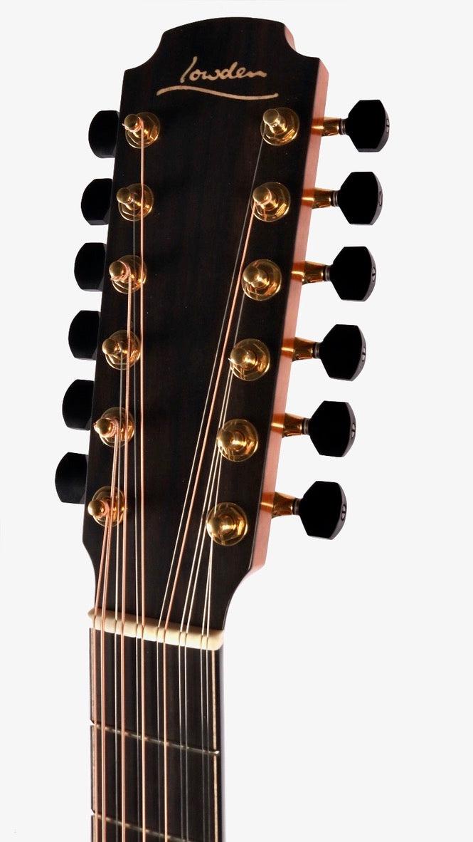 Lowden F35 12 String Sitka Spruce / Fiddleback Mahogany with LR Baggs Anthem  #24807 - Lowden Guitars - Heartbreaker Guitars