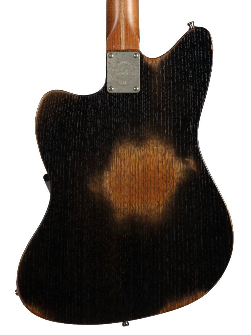 Paoletti Nancy 112 Jazzmaster 2P90 Faded Black  #92520 - Paoletti - Heartbreaker Guitars