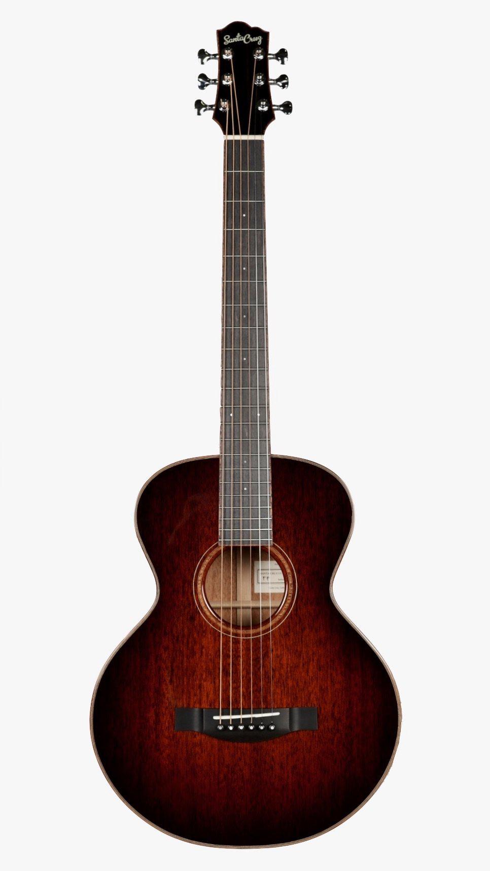 Santa Cruz Firefly Custom Mahogany Dark Burst Finish #283 - Santa Cruz Guitar Company - Heartbreaker Guitars