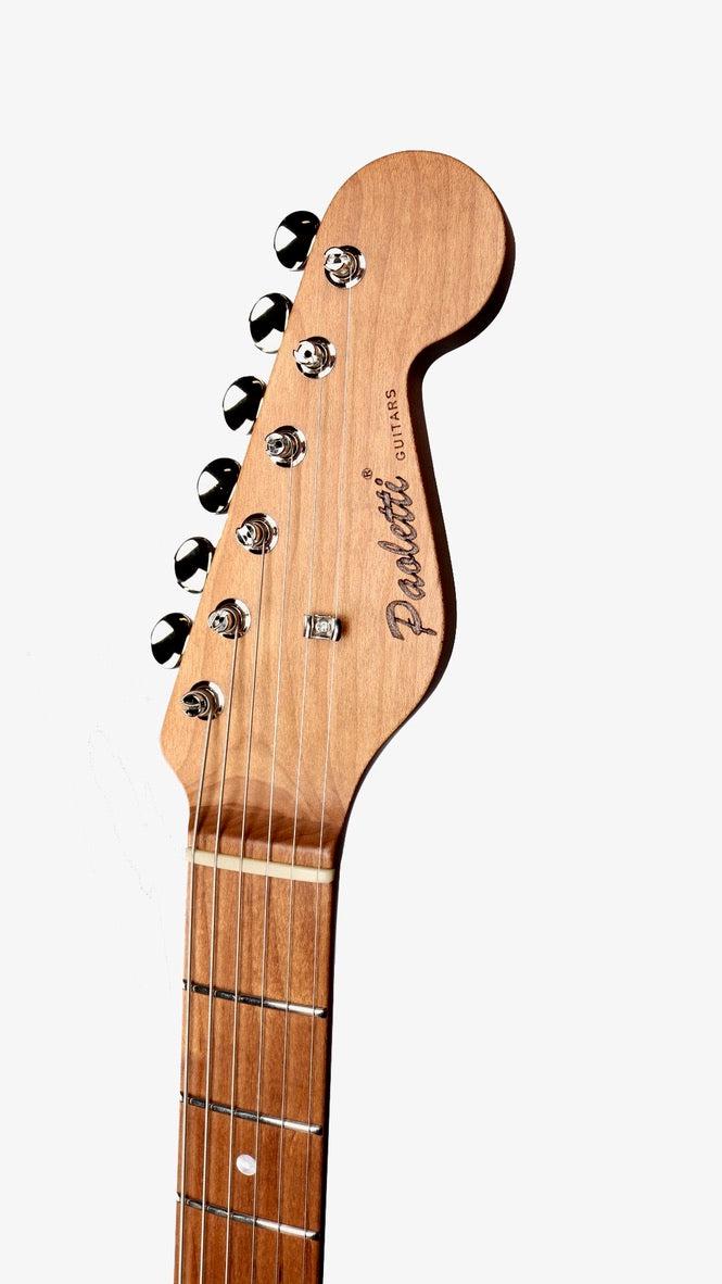Paoletti Stratospheric Loft SSS Firemist Midnight with Walnut Pickups #207023 - Paoletti - Heartbreaker Guitars