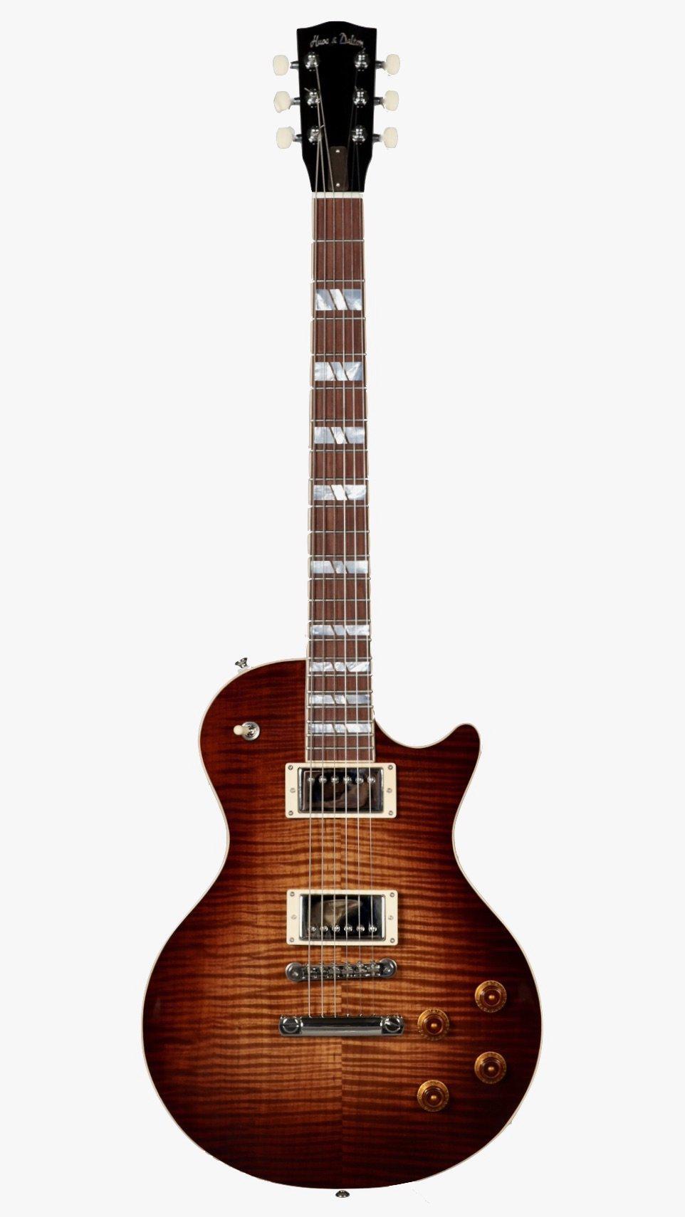 Huss and Dalton Statesboro Custom Torrefied Maple Brazilian Fretboard 2021 #E-026 - Huss & Dalton Guitar Company - Heartbreaker Guitars