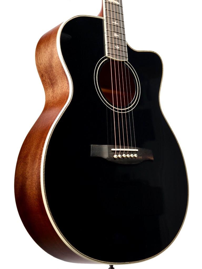 PRS SE Angelus AE20E All Mahogany Black Gloss 2022 #17136 - Paul Reed Smith Guitars - Heartbreaker Guitars