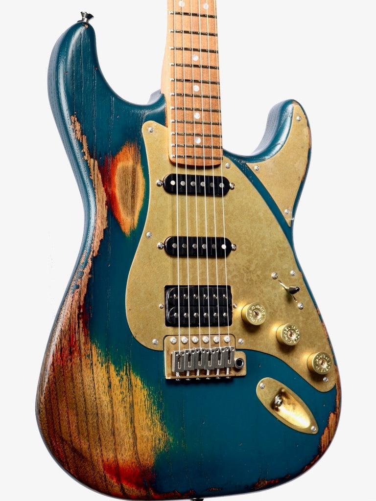 Paoletti Stratospheric Loft HSS Heavy Emerald #191222 - Paoletti - Heartbreaker Guitars