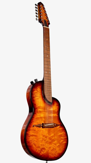 Rick Turner Renaissance RS12 Dark Burst Quilted Maple / Mahogany #5717 - Rick Turner Guitars - Heartbreaker Guitars