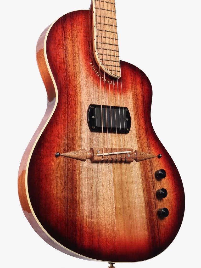 Rick Turner Renaissance RS6 Deuce Burst Acacia / Mahogany #5711 - Rick Turner Guitars - Heartbreaker Guitars