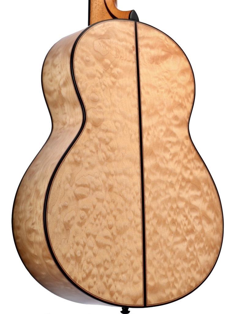 Wee Lowden 50 with #2 Inlay Package Sitka Spruce / Maple #25977 - Lowden Guitars - Heartbreaker Guitars