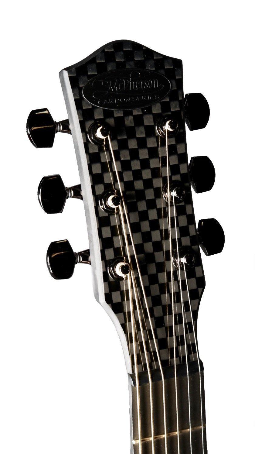 McPherson Carbon Fiber Sable Blackout Edition Basketweave with L.R. Baggs Element Pickup #11098 - McPherson Guitars - Heartbreaker Guitars