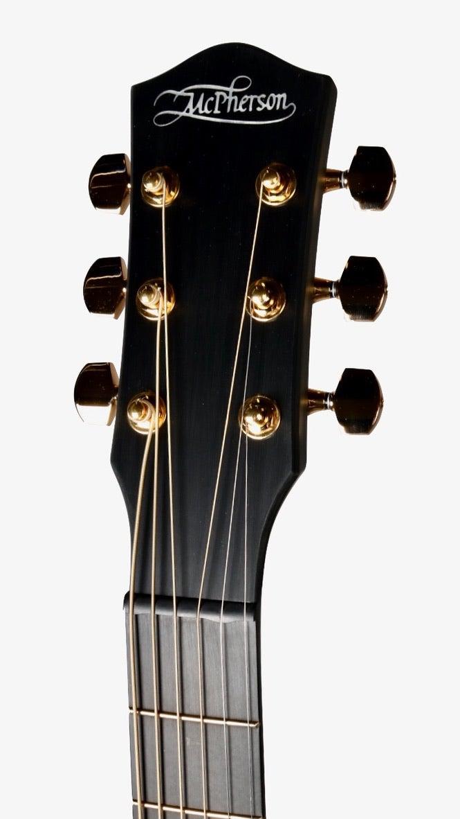 McPherson Carbon Fiber Sable Original Pattern Finish w/ Gold Hardware #11436 - McPherson Guitars - Heartbreaker Guitars