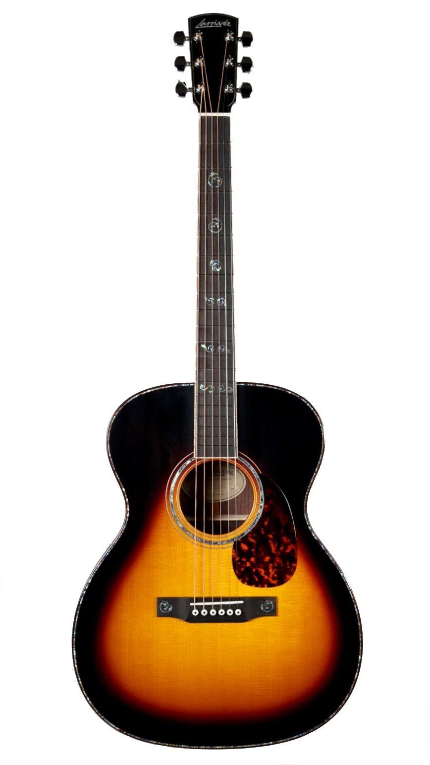 Larrivee OM-10 Sitka Spruce with Sunburst Top / Indian Rosewood #134475 - Larrivee Guitars - Heartbreaker Guitars