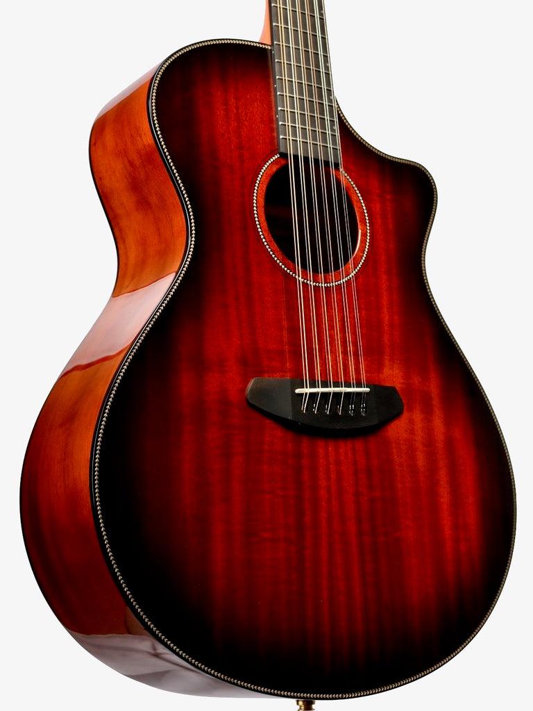 Breedlove Oregon Concerto Bourbon 12 String CE Myrtlewood #27920 - Breedlove Guitars - Heartbreaker Guitars