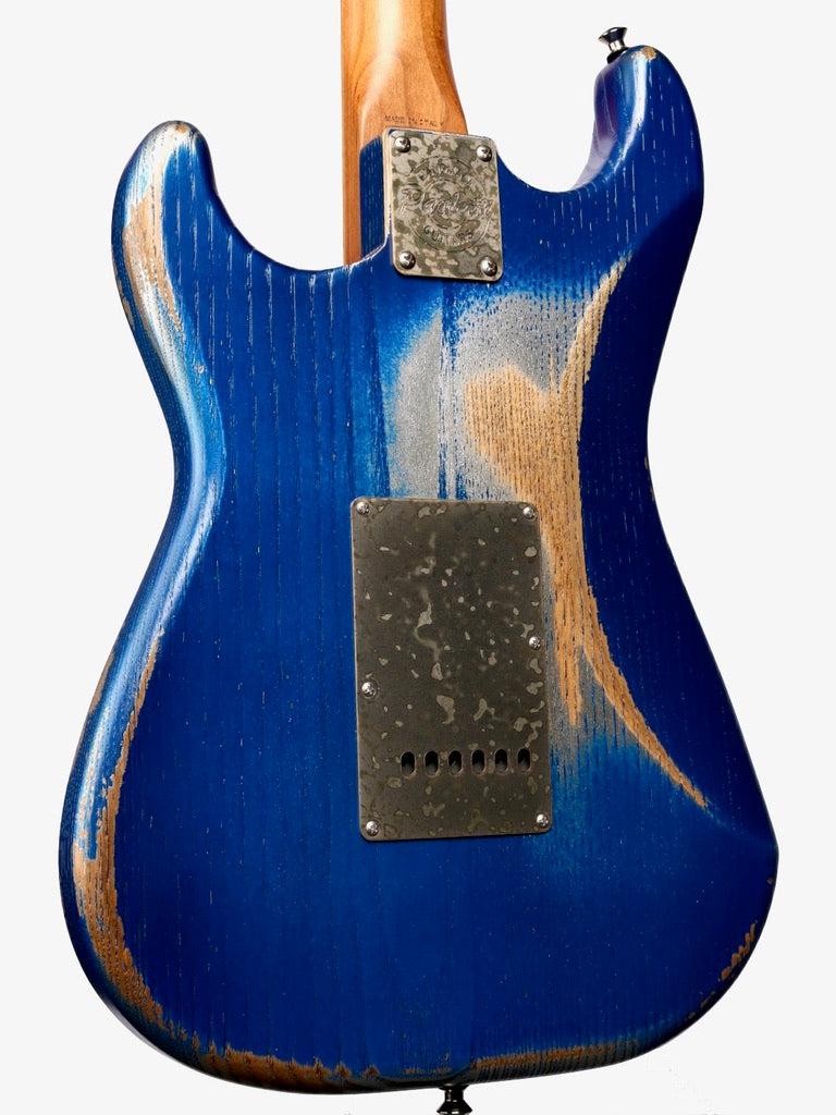 Paoletti Stratospheric Loft SSS Firemist Midnight with Walnut Pickups #207023 - Paoletti - Heartbreaker Guitars