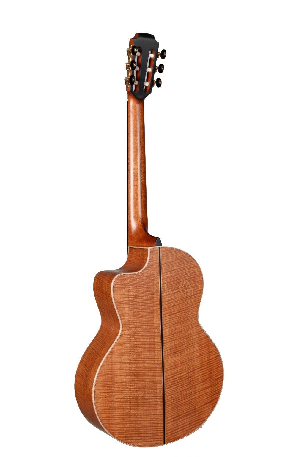 Lowden S50J Flamed Mahogany Jazz Nylon #23669 - Lowden Guitars - Heartbreaker Guitars