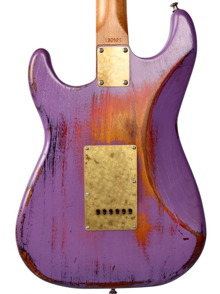 Paoletti Stratospheric Loft HSS Heavy Purple #130521 - Paoletti - Heartbreaker Guitars